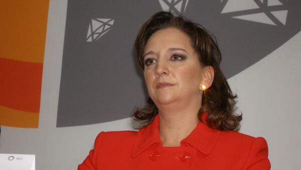 Министр иностранных дел Мексики Клаудия Руис Массиеу. Архивное фото