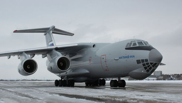 Самолет Ил-76МД-90А. Архивное фото