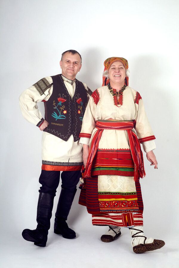 Традиционные костюмы народов поволжья мордовский
