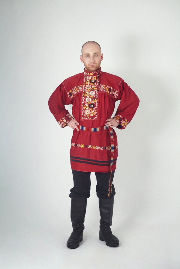 Мужские народные костюмы россии