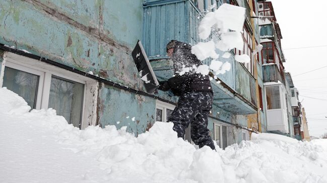 Сугробы. Архивное фото