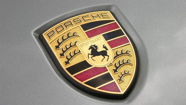 Porsche. Логотип. Архивное фото