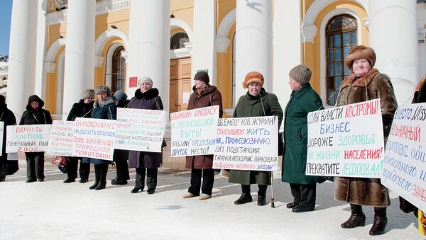 Экологи передали главе Костромы более 3 тысяч подписей против массовой вырубки деревьев