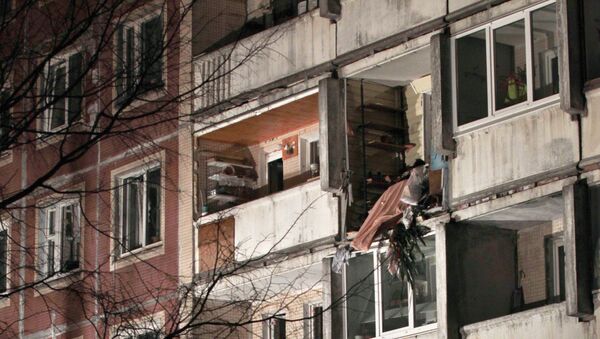 Взрыв в жилом многоквартирном доме в Санкт-Петербурге