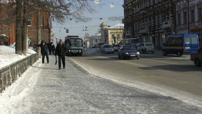 Тротуары в Томске