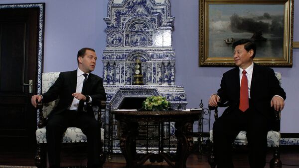 Встреча Дмитрия Медведева и Си Цзиньпина. Архивное фото