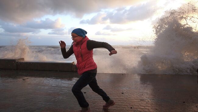 Шторм в Сочи