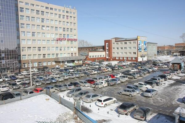 Автомобильная парковка в Новосибирске