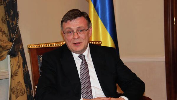 Министр иностранных дел Украины Леонид Кожара, архивное фото