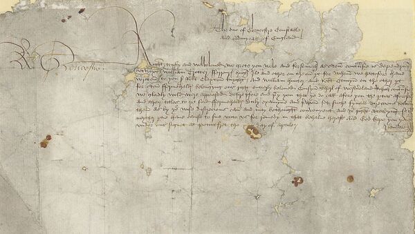 Редкий документ за подписью Ричарда III
