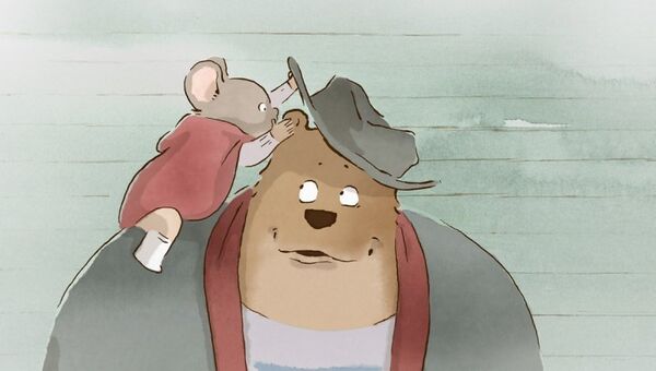 Кадр из мультфильма Эрнест и Селестина: Приключения мышки и медведя