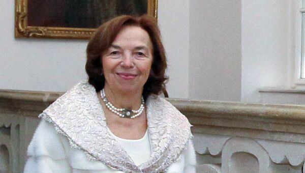 Супруга президента Чехии Ливия Клаусова. Архив