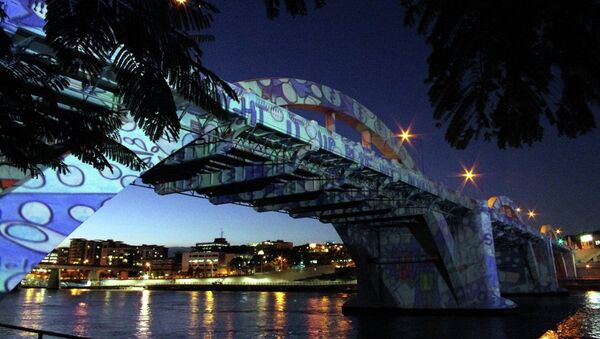 Мост Уильям Джолли, Брисбен. Архивное фото