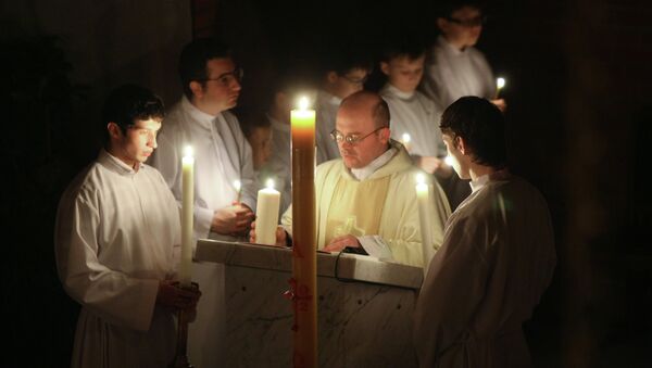 Празднование католической Пасхи