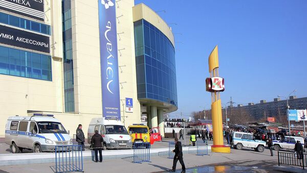 Эвакуация ТЦ в Новосибирске