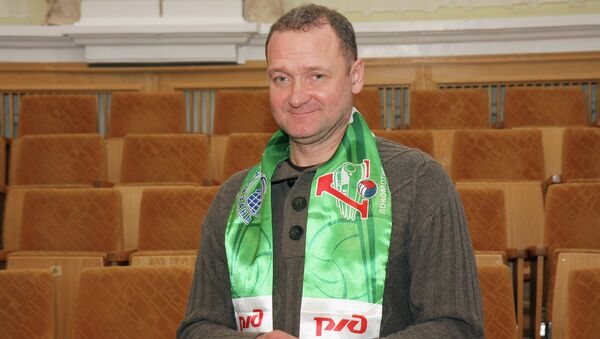 Тренер ВК Локомотив Андрей Воронков