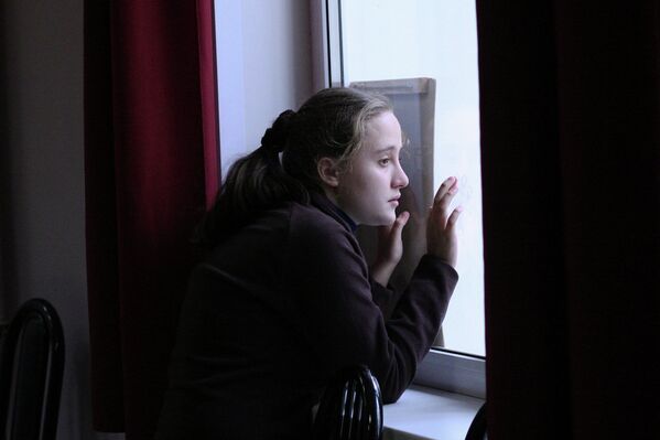 Девочка в центре социальной реабилитации Турмалин