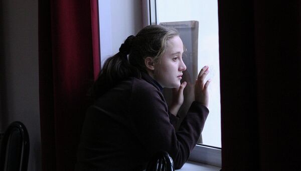 Девочка в центре социальной реабилитации Турмалин