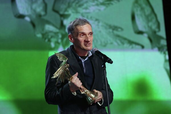 Сценарист Юрий Арабов, получивший премию Ника за сценарий к фильмам Фауст и Орда