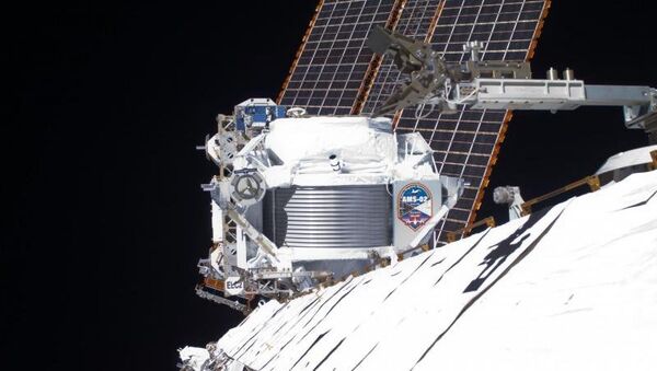 Детектор AMS на борту Международной космической станции