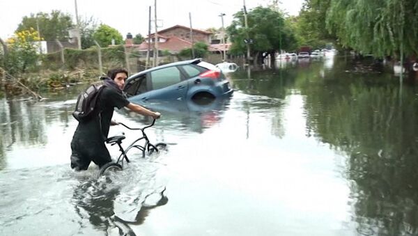 Наводнение в Аргентине. Архивное фото