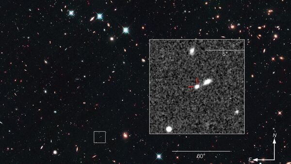 Самая далекая сверхновая, обнаруженная космическим телескопом Хаббл