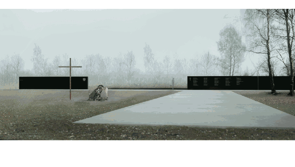 Памятник жертвам авиакатастрофы под Смоленском. Архивное фото