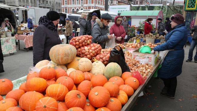 Продовольственная ярмарка во Владивостоке