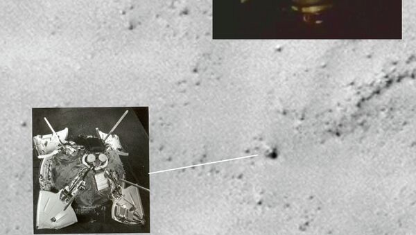 Советский посадочный зонд Марс-3 на снимках орбитального зонда MRO