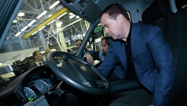 Рабочая поездка Д.Медведева в Нижний Новгород