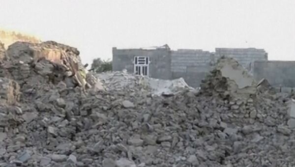 Последствия землетрясения возле АЭС Бушер в Иране