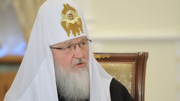 Патриарх Московский и Всея Руси Кирилл, архивное фото