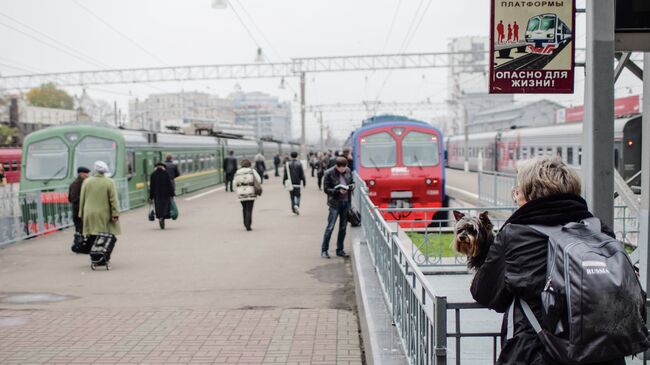 Павелецкий вокзал в Москве