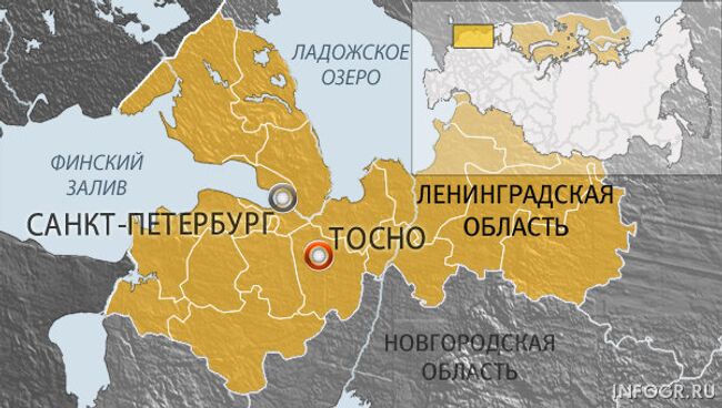 Город Тосно Ленинградской области