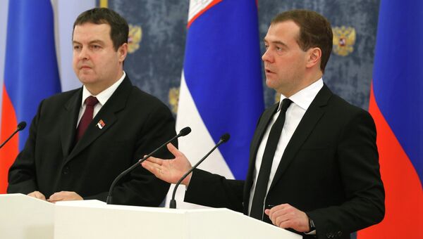 Д.Медведев встретился с И.Дачичем