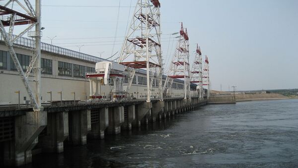 Чебоксарская ГЭС, архивное фото