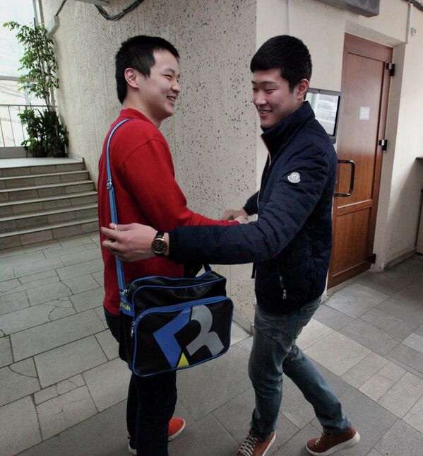 Южнокорейский студент Ким Дон Ён во Владивостоке