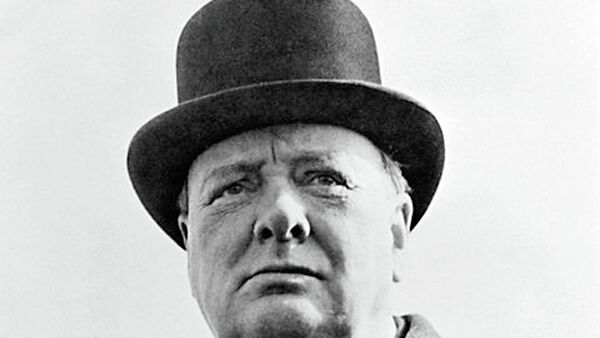 61-й премьер-министр Великобритании Уинстон Черчилль
