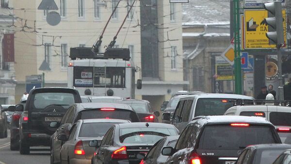 Транспорт на улицах Москвы