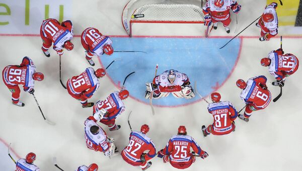 Игроки сборной России по хоккею