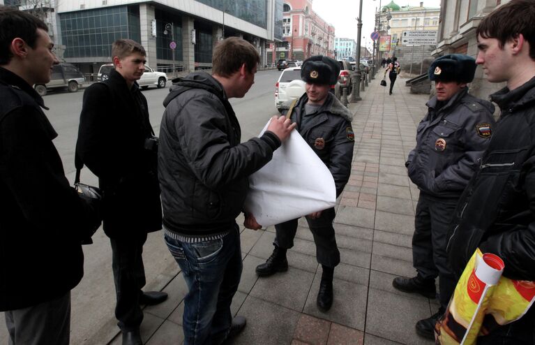 Акция Стопхам во Владивостоке