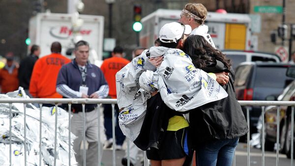 Очевидцы на месте взрыва в Бостоне