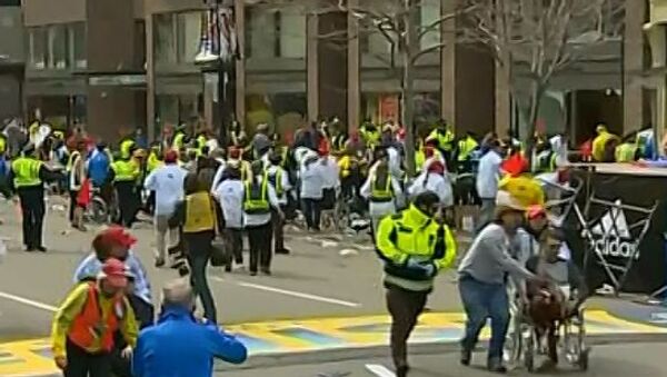 Взрыв на марафоне в Бостоне
