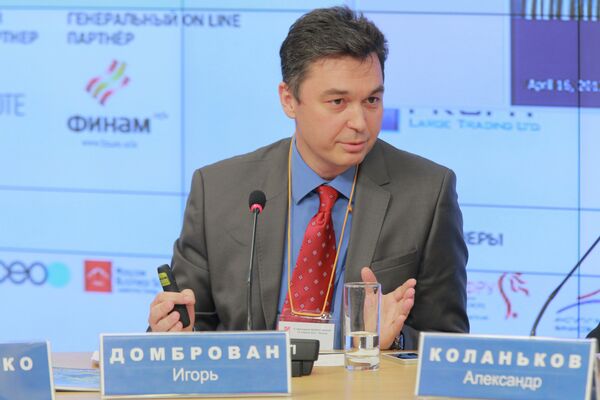 Игорь Домброван принимает участие во Втором ежегодном Форекс форуме