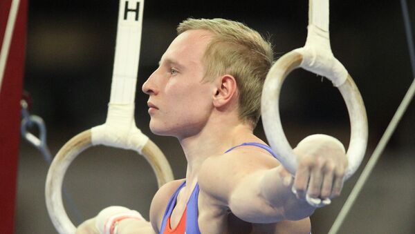 Российский гимнаст Александр Баландин