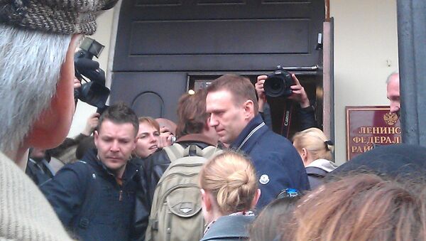 Навальный явился в суд по делу Кировлеса