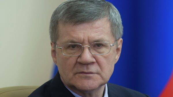 Генеральный прокурор РФ Юрий Чайка, архивное фото