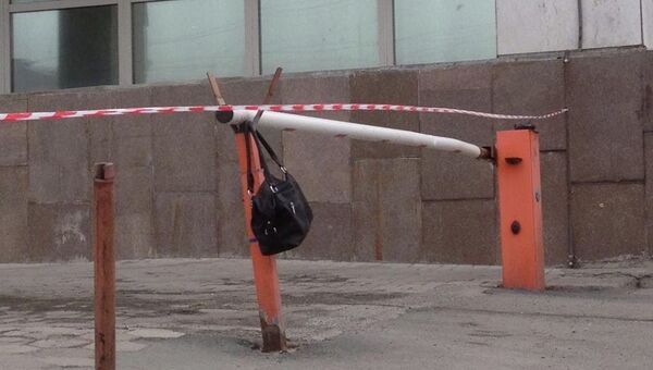 Подозрительная сумка возле телецентра во Владивостоке