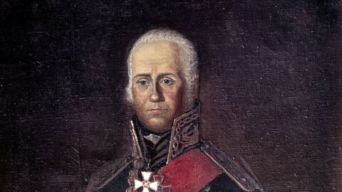 Портрет Федора Федоровича Ушакова работы неизвестного художника Портрет Федора Федоровича Ушакова работы неизвестного художника