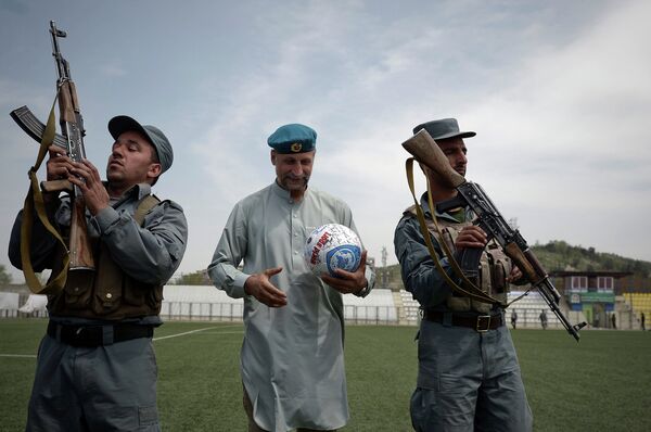 Футбольный матч серии Шурави против моджахедов в Кабуле
